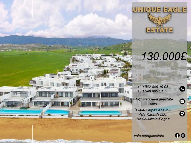 CAESAR BEACH'DE 2+1 DAİRE £130.000