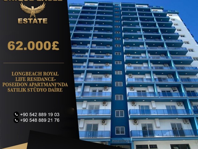 LONGBEACH ROYAL LIFE RESIDANCE-POSEIDON APARTMANI’NDA SATILIK STÜDYO DAİRE