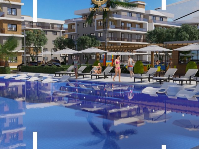 FOR SALE APARTMENTS IN THE OLEA PROJECT IN GEÇİTKALE PRICING COMMENCES AT 65.000£