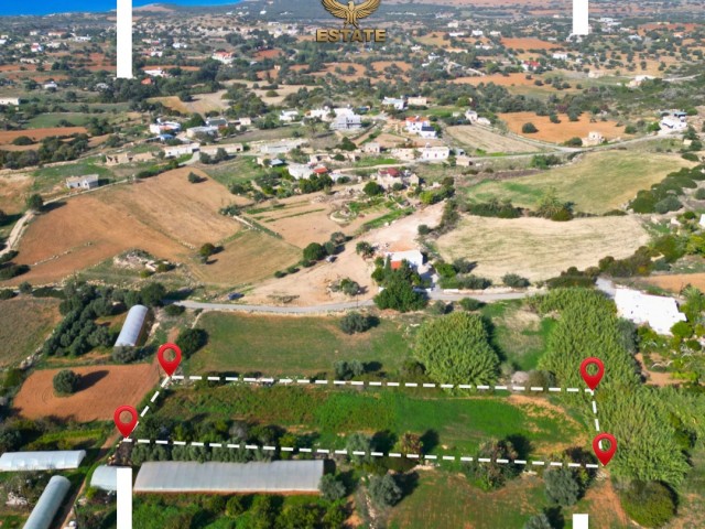 TOTAL 3,010 SQUARE METERS OF LAND FOR SALE IN YENIERENKOY  £65,000 PER DONUM