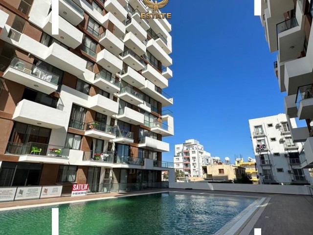 GAZİMAĞUSA UPTOWN SİTESİNDE SATILIK 1 YATAK ODALI LÜKS DAİRE