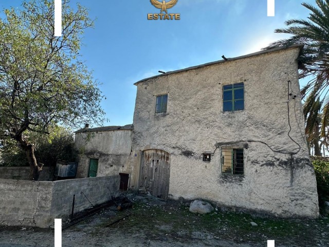 İSKELE-ERGAZİ FOR SALE TURKISH TITLE DEED CULTURAL DETACHED HOUSE