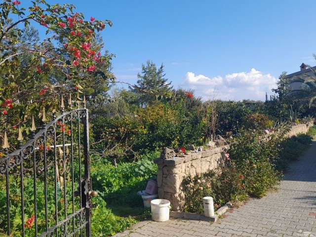 VILLA FOR SALE WITH INCREDIBLE MOUNTAIN AND SEA VIEW IN Çatalköy- Kyrenia Region- Perfect garden landscape