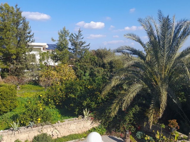 VILLA FOR SALE WITH INCREDIBLE MOUNTAIN AND SEA VIEW IN Çatalköy- Kyrenia Region- Perfect garden landscape