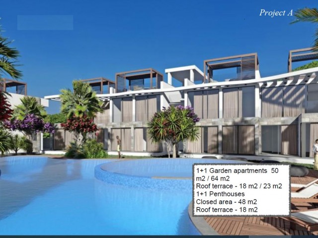 Excellent apartments/Bungalows/Villa's in Esentepe from Island's one of the best construction company- Starting from 175K Stg