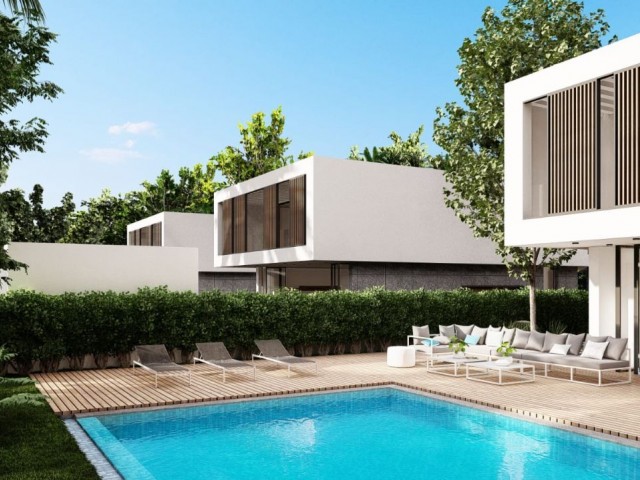 Girne- Çatalköyde süper lüks 4 adet villa projesi, 340m2 villa, 720m2 müstakil bahçSuper luxury 4 villas project in Çatalköy, Girne, 340m2 villa, 720m2 detached garden