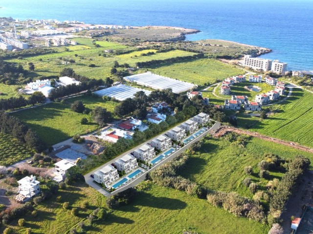 In Kyrenia Lapta 350m to sea big land-6021m2