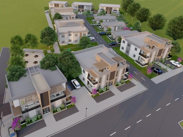 Would you like to own a house with the new project in Famagusta Tuzla region? 2 + 1, 3 + 1 options; ** 