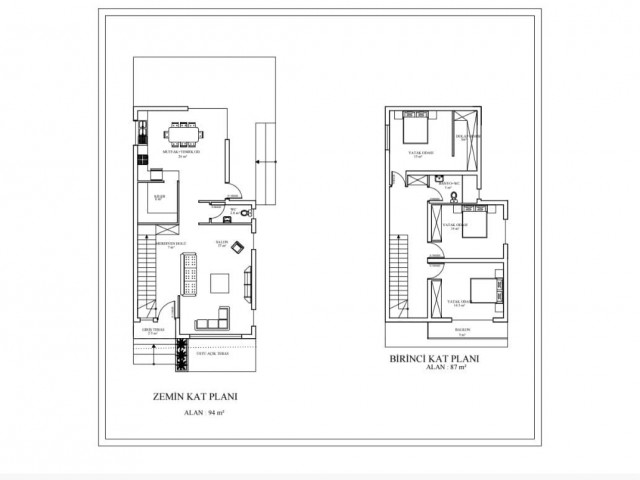 3+1 flats for sale in the Famagusta Tuzla region are offered for sale with 30% down payment and the remaining paid in person.