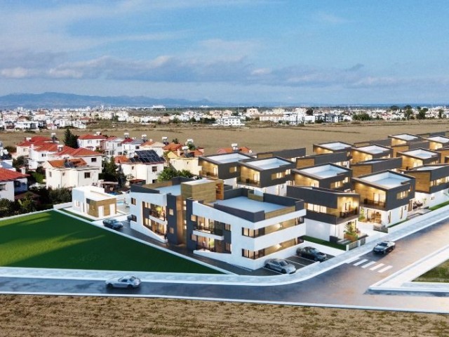 3+1 flats for sale in the Famagusta Tuzla region are offered for sale with 30% down payment and the remaining paid in person.
