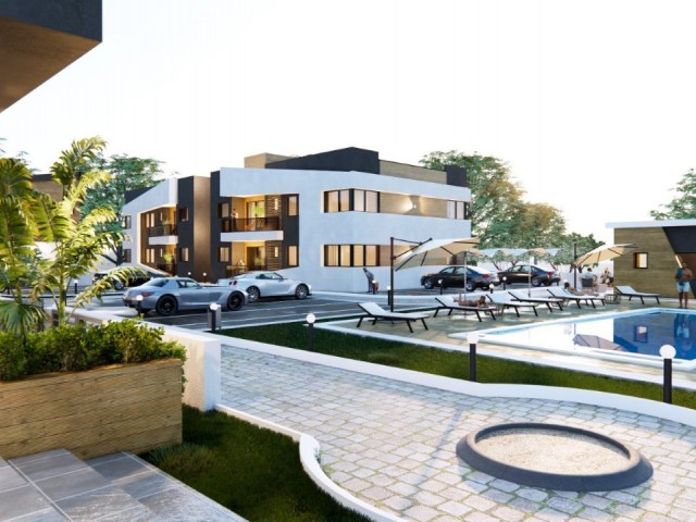 Reservieren Sie Ihren Platz für eine 2+1-Maisonette-Villa in der Region Tuzla mit einer Anzahlung von 30 % auf den Einführungspreis.