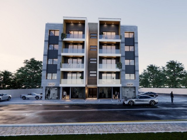 2+1 flats in Famagusta Canakkale region are on sale with launch prices 85 m2 75,000 stg