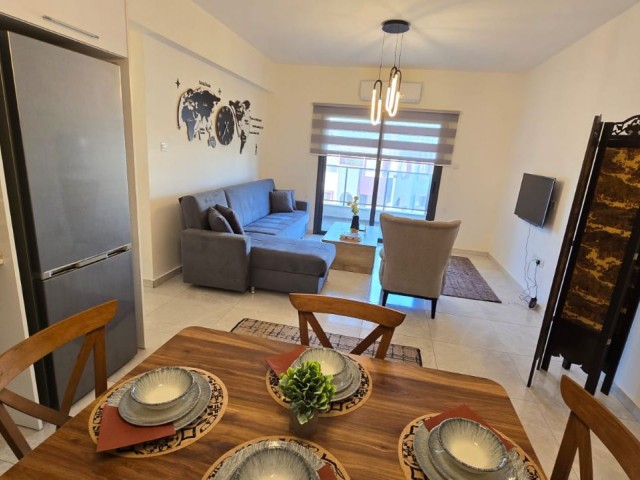 2+1 fully furnished flat in Famagusta Çanakkale region, 85 m2 large flat, transformer paid