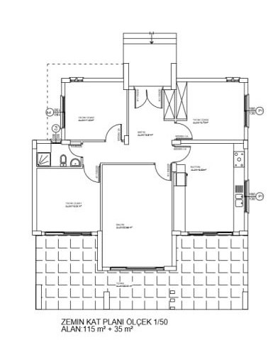 Verkauf! Bungalow 3 + 1 mit Pool, Yeni Bogazici