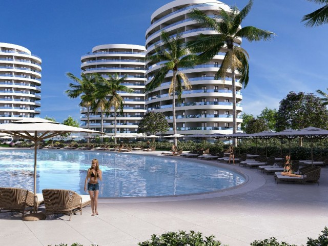 Sale Studio with pool view in the new project Ocean Life