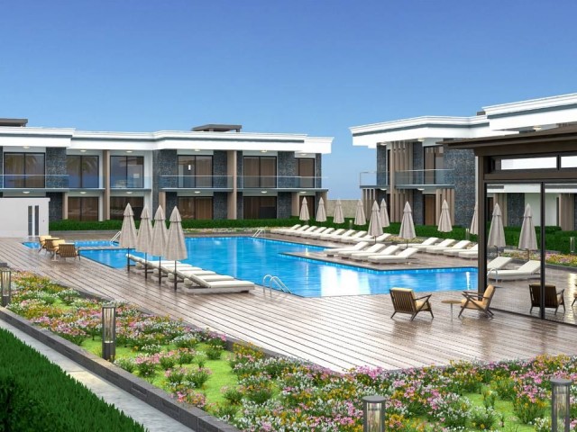Sea View Apartment 1+1 in an Elite Low-Rise Area of Esentepe! Installments Available!