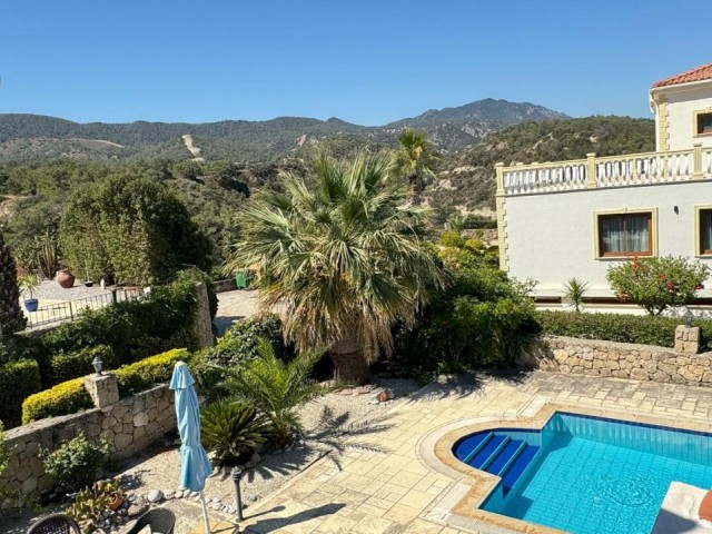 Island Life Cyprus are please to be able to offer for sale this well presented 3 double bedroom Villa with its own private gardens and pool located on this sought after site. With a wonderful mountain backdrop a wrap around garden, great ground floor and first floor terraces viewing a must .