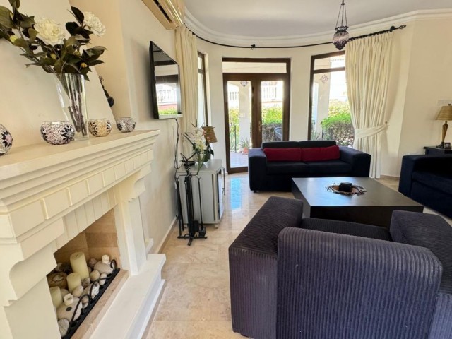 Spacious 2 double Bedroom Ground floor Apartment, With its own outside terrace on a great site in highly sought after area of Bahceli. Built in wardrobes and Air con throughout , Communal Pool and walking distance to Maldives site where you have a great restaurant, bar, spa and beach facilities