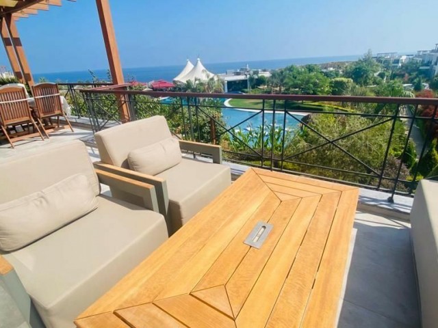 Incredible opportunity to purchase a 2 bedroom apartment on the much sought after Maldives site in Bahceli. The apartment has outstanding views which you can enjoy from the balcony or spacious  roof terrace. The site also boasts incredible on site facilities including Spa, Restaurant & much more 