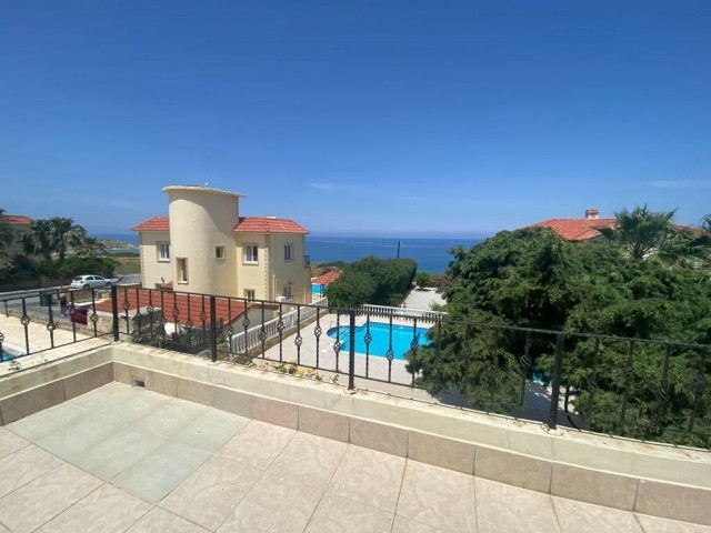 We are pleased to offer for sale this 4 bedroom detached villa, second line to the sea front located in the picturesque area of Bahceli, North Cyprus. The villa is set in a private residential location - No through road with stunning views. Title deeds in owners name and VAT paid.