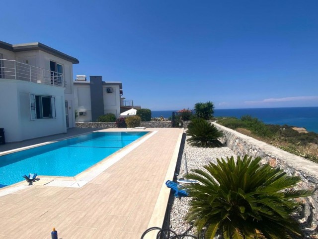 A fantastic opportunity to own  a detached 3 double bedroom villa in an enviable position with outstanding sea views that can not be interrupted .  Good plot size and title deeds in owners name VAT paid . Villas like this do not come up often especially in this position Viewing recommended 