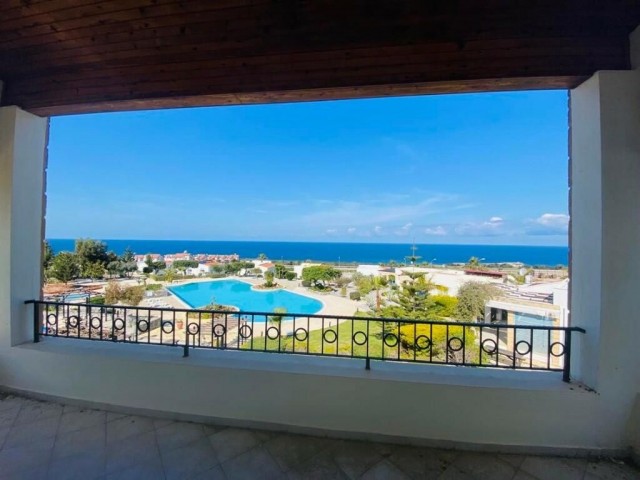 We are delighted to offer for sale this spacious 2 bedroom penthouse with absolutely stunning sea views! Located on this well cared for development close to Esentepe Village, local restaurants, Korineum Golf & County Club and local beaches.