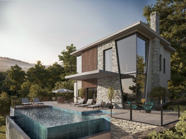 Absolutely Stunningly designed 3 Bedroom Villas, set in in the picturesque landscapes of Karaagac. Designed to complement the landscapes & enjoy the 360 degrees of panoramic views 