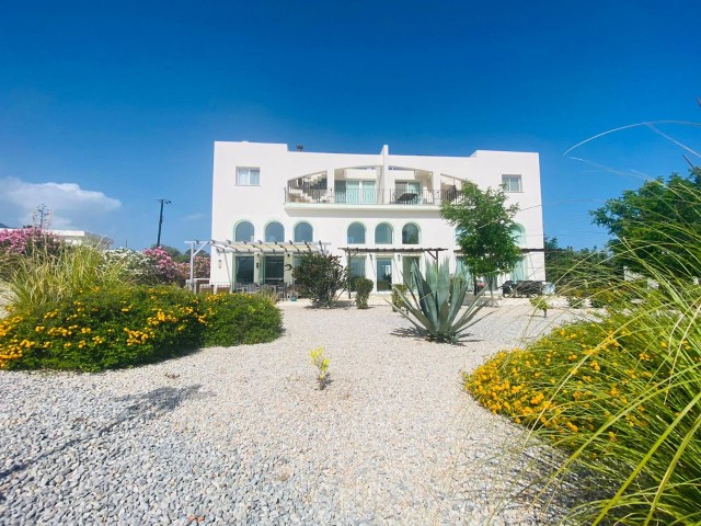 We are pleased to offer for sale this 2 bedroom Garden apartment on this highly sort after boutique site in Bahceli Currently under Renovation & will be completed by end of Nov. With fantastic sea views from the moment you walk and access from the site to the beach and old coast road walks