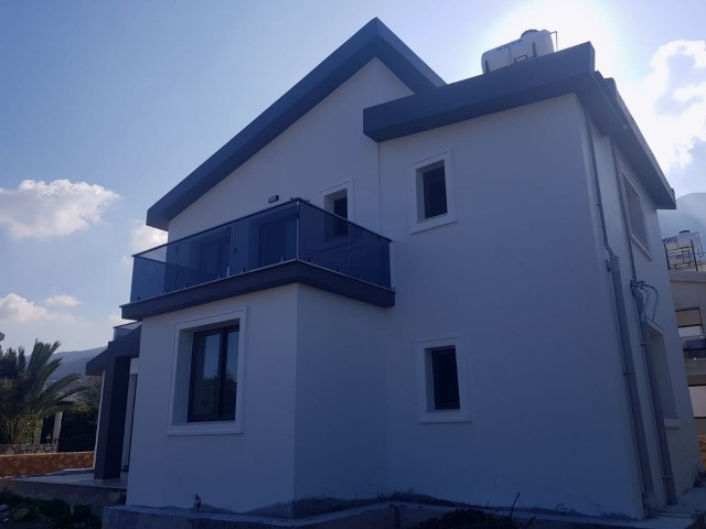 New Construction Ready to Move 3+1 Villa for Sale in Lapta