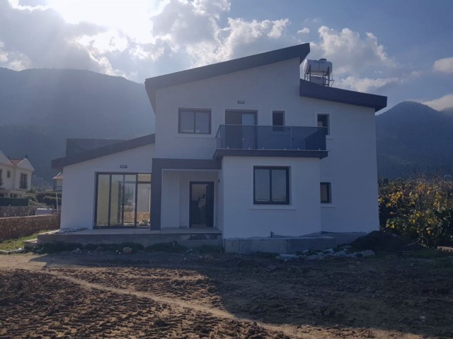 New Construction Ready to Move 3+1 Villa for Sale in Lapta