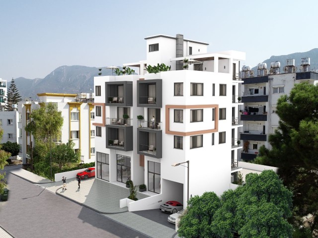 2 Bedroom flat for sale in Kyrenia City Center