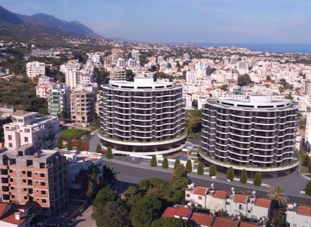 2-комнатные аппартаменты на продажу в центре Кирении 