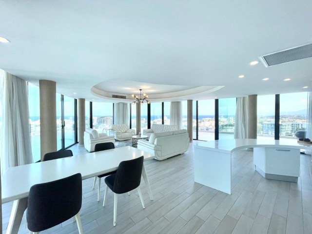 3 Bedroom Exclusive Penthouse for Sale in Kyrenia City Center