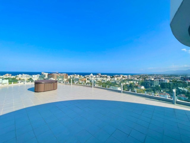 Girne Merkez Satılık Lüks 3+1 Penthouse