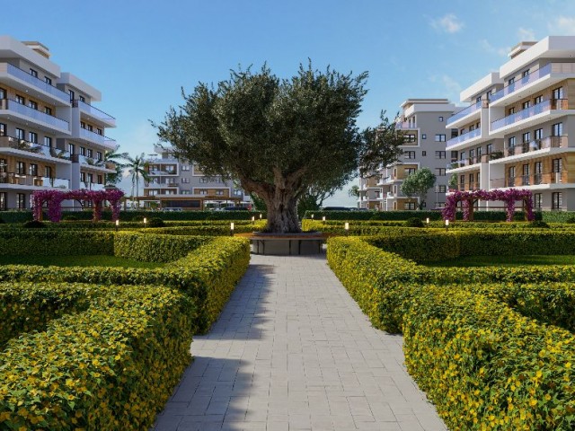Famagusta Gecitkale 1+1 آپارتمان برای فروش