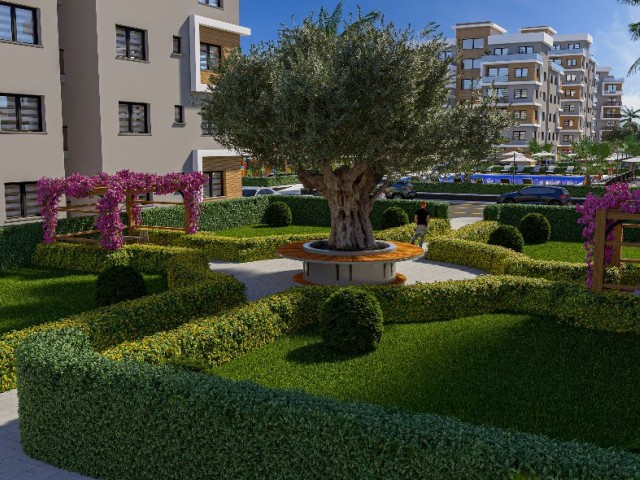 Zu verkaufen 1+1 Wohnung in Famagusta Geçitkale 