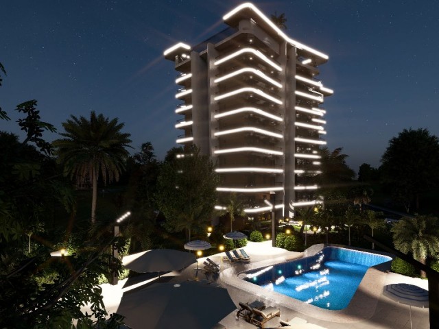 1 Bedroom Flats for Sale in İskele, Long Beach