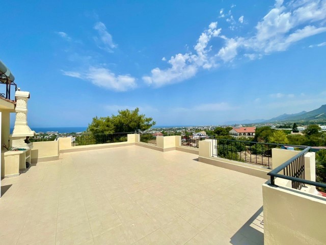 🔥Penthouse mit 3 Schlafzimmern und großer Dachterrasse zum Verkauf in Edremit, Kyrenia!☀️