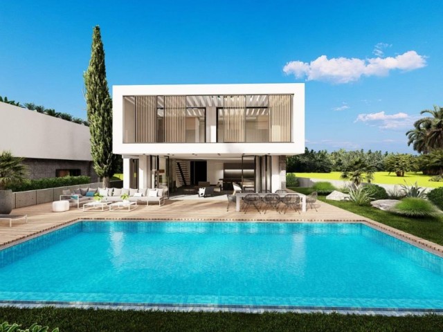 4 exclusive villas in Çatalköy, delivered in September 2024