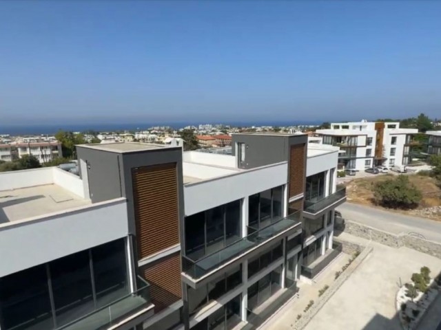 2+1 flats for sale in a site with a shared pool in Alsancak