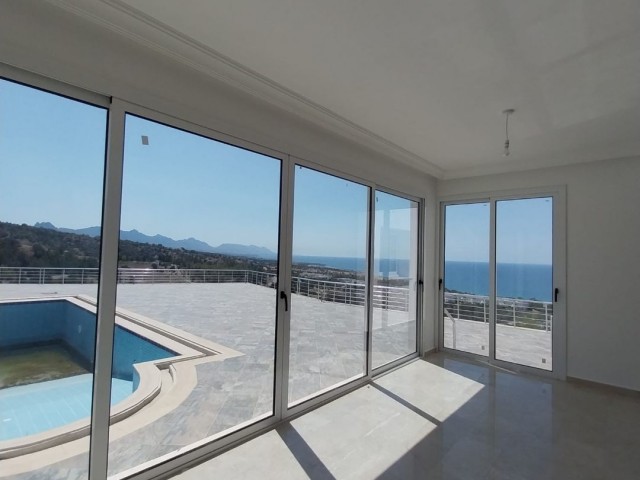 4+1 Elegant Villa with Sea View  in Esentepe