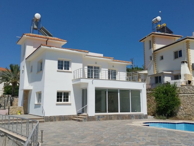 4+1 Elegant Villa with Sea View  in Esentepe