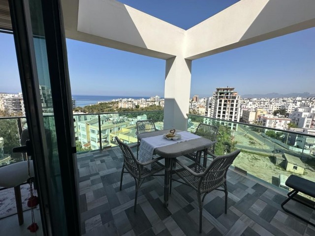 A PENTHOUSE FLAT IN THE CENTER OF KYRENIA AT A HEIGHT WHICH CAN VIEW THE WHOLE ISLAND. YOU CAN TOUCH THE CLOUDS AND FEEL THE SEA UNDER YOUR FEET.