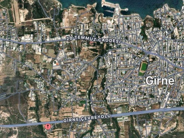 Land for Sale with Turkish Heads on Kyrenia Ring Road