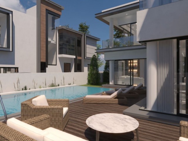 4 Bedroom Luxury Villa for Sale in Alsancak, North Cyprus