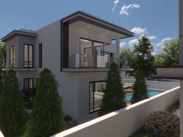 4 Bedroom Luxury Villa for Sale in Alsancak, North Cyprus