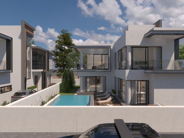 4 Bedroom Luxury Villa for Sale in Alsancak, North Cyprus