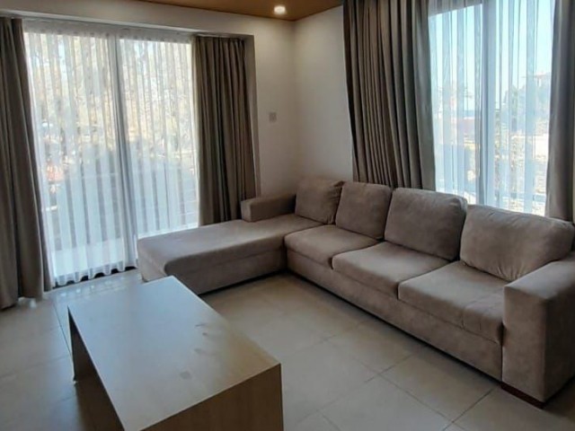 Nice apartment 2+1 for rent in Girne Karakum with sea view 