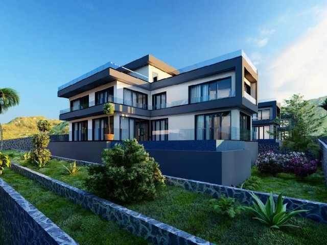 🔥4 Bedroom Breathtaking Views Villas for Sale in Edremit, Kyrenia!☀️