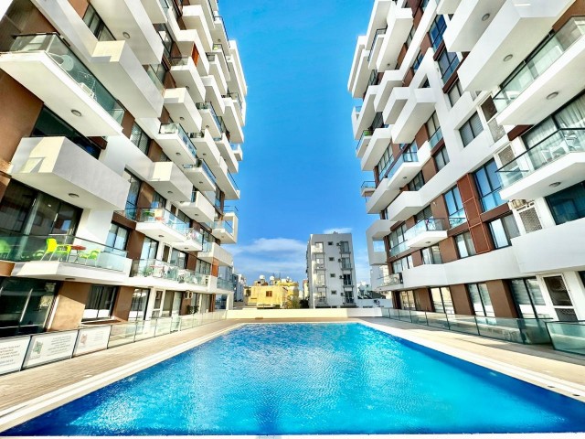 Stilvolles Studio-Apartment mit Gemeinschaftspool und herrlicher Aussicht im Stadtzentrum von Famagusta